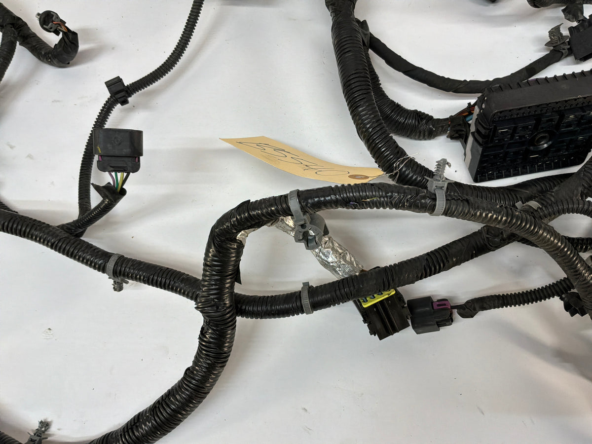 2013 Chevy Camaro ZL1 Engine Bay Head Lamp Light Firewall Wire Wiring Harness OEM