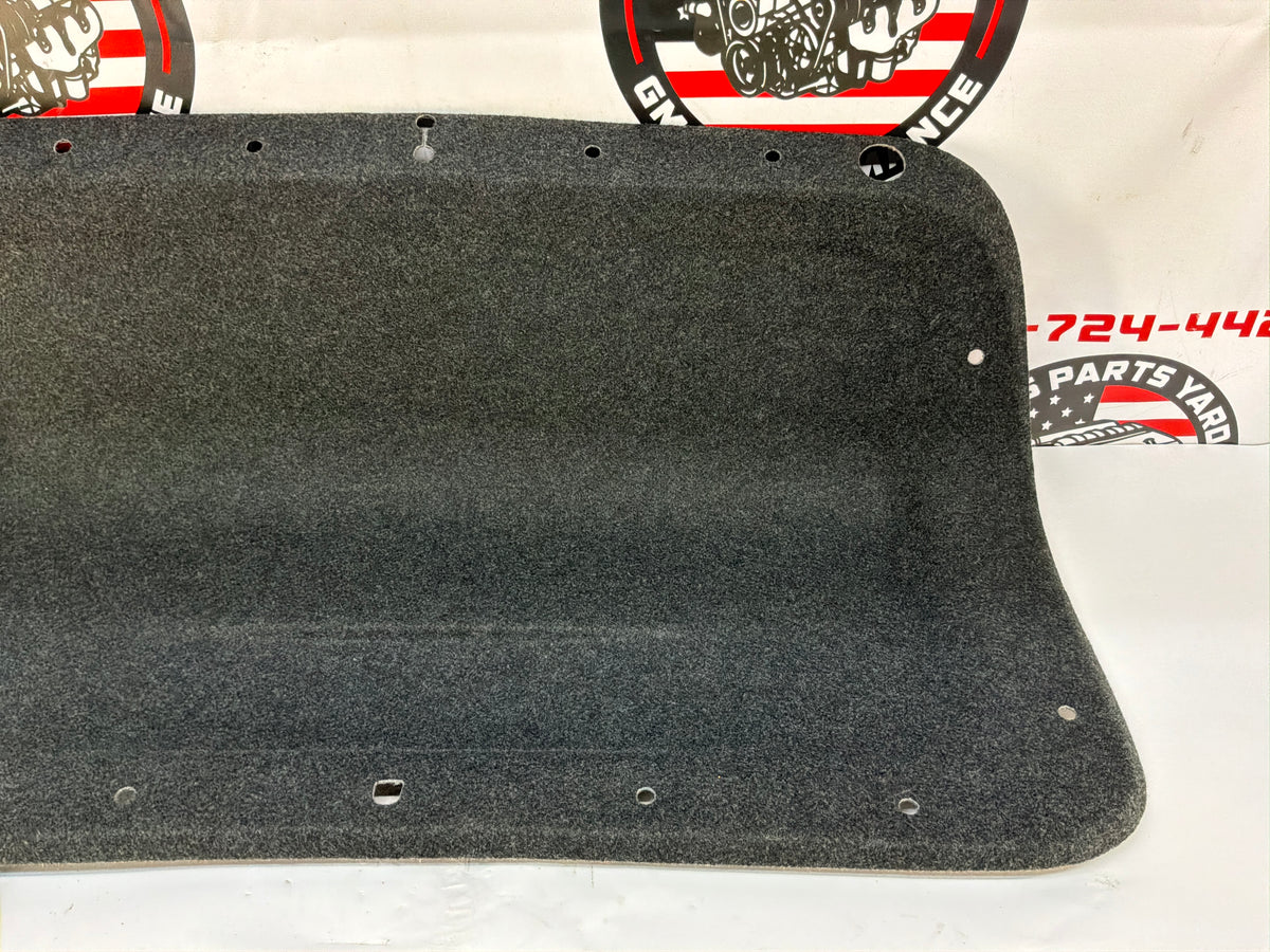 2008 Pontiac G8 GT Trunk Deck Lid Liner Carpet Felt OEM