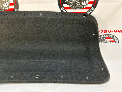 2008 Pontiac G8 GT Trunk Deck Lid Liner Carpet Felt OEM