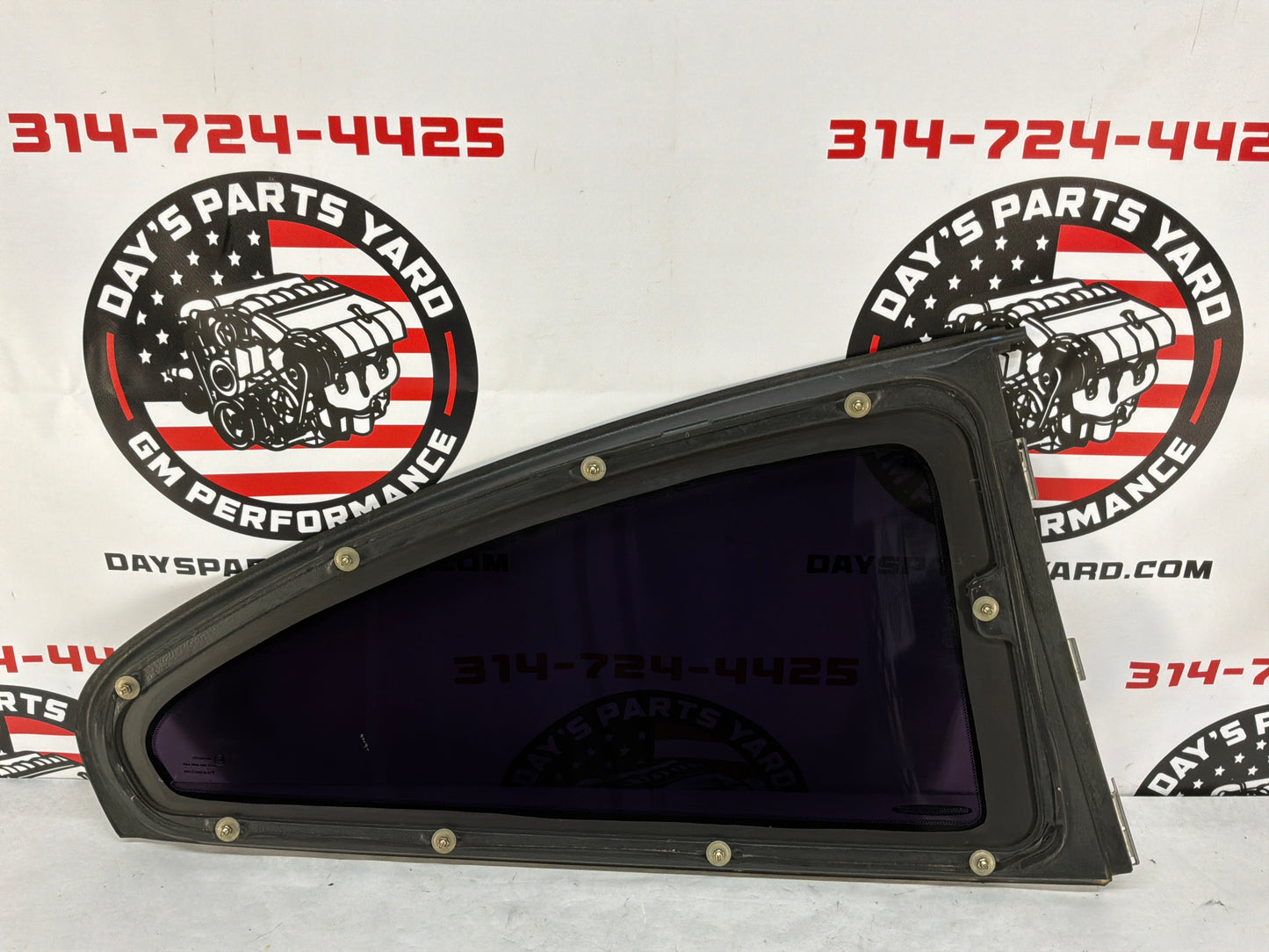2005 Pontiac GTO LH Driver Rear Quarter Window Glass OEM