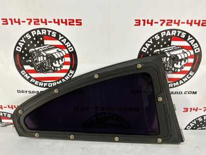 2005 Pontiac GTO LH Driver Rear Quarter Window Glass OEM