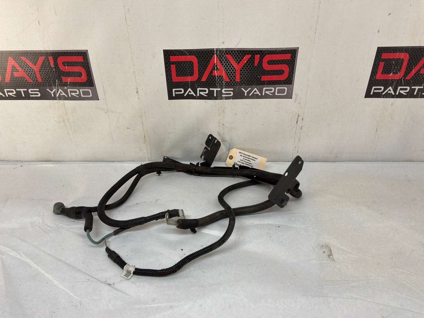 2013 Chevy Camaro Engine Motor Positive Negative Battery Wire Wiring Harness OEM