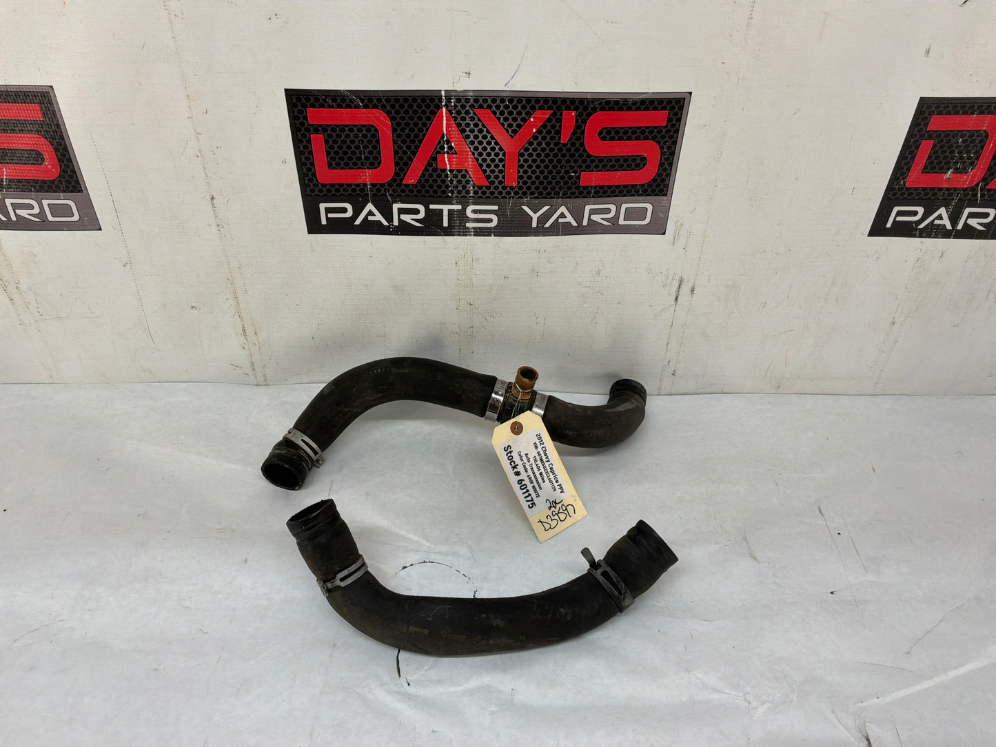 Upper and lower radiator hoses - Day's Parts Yard