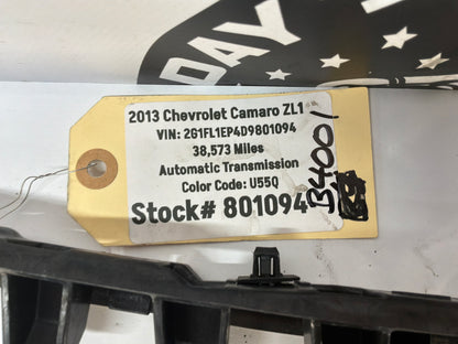 2013 Chevy Camaro ZL1 Rear Center Bumper Upper Support Bracket OEM
