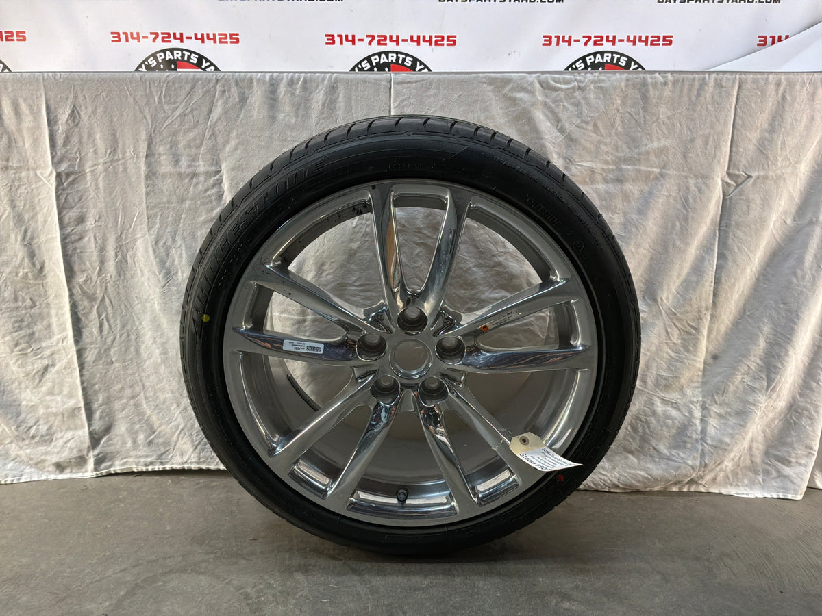 2014 Chevy SS Sedan Factory OEM Spare Wheel Rim and Tire 19X8.5 OEM