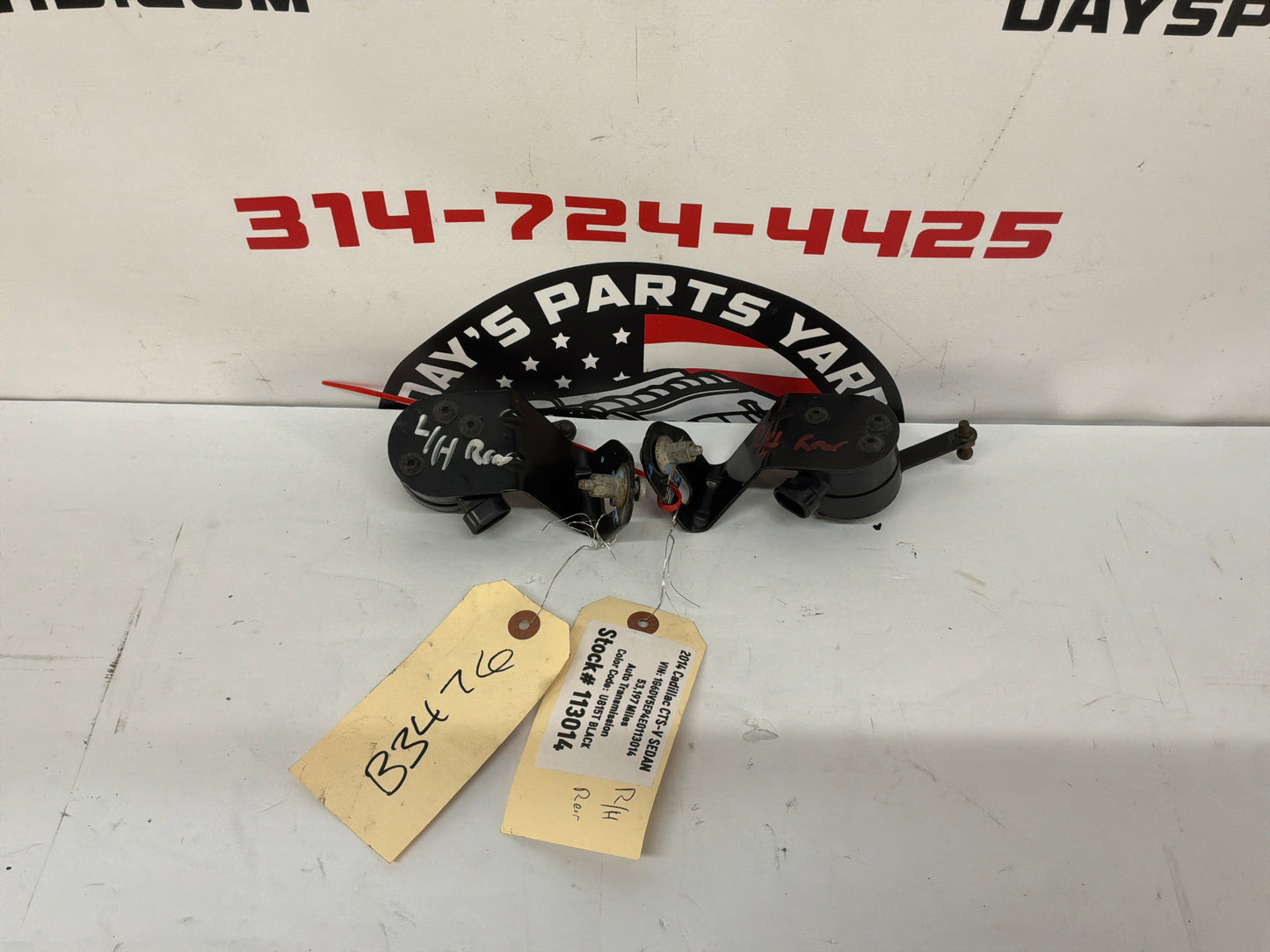 2014 Cadillac CTS-V Sedan RH & LH Ride Height Active Suspension Sensor OEM