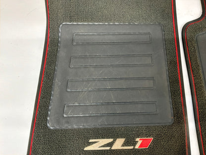 2013 Chevy Camaro ZL1 RH & LH Front Floor Mats Embroidered ZL1 Logo