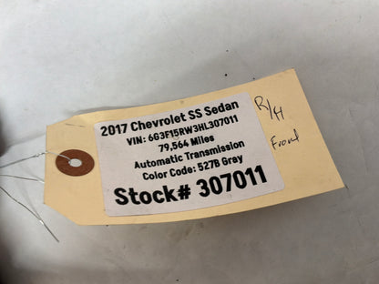 2017 Chevy SS Sedan RH Passenger Front Suspension Lower Control Arm OEM