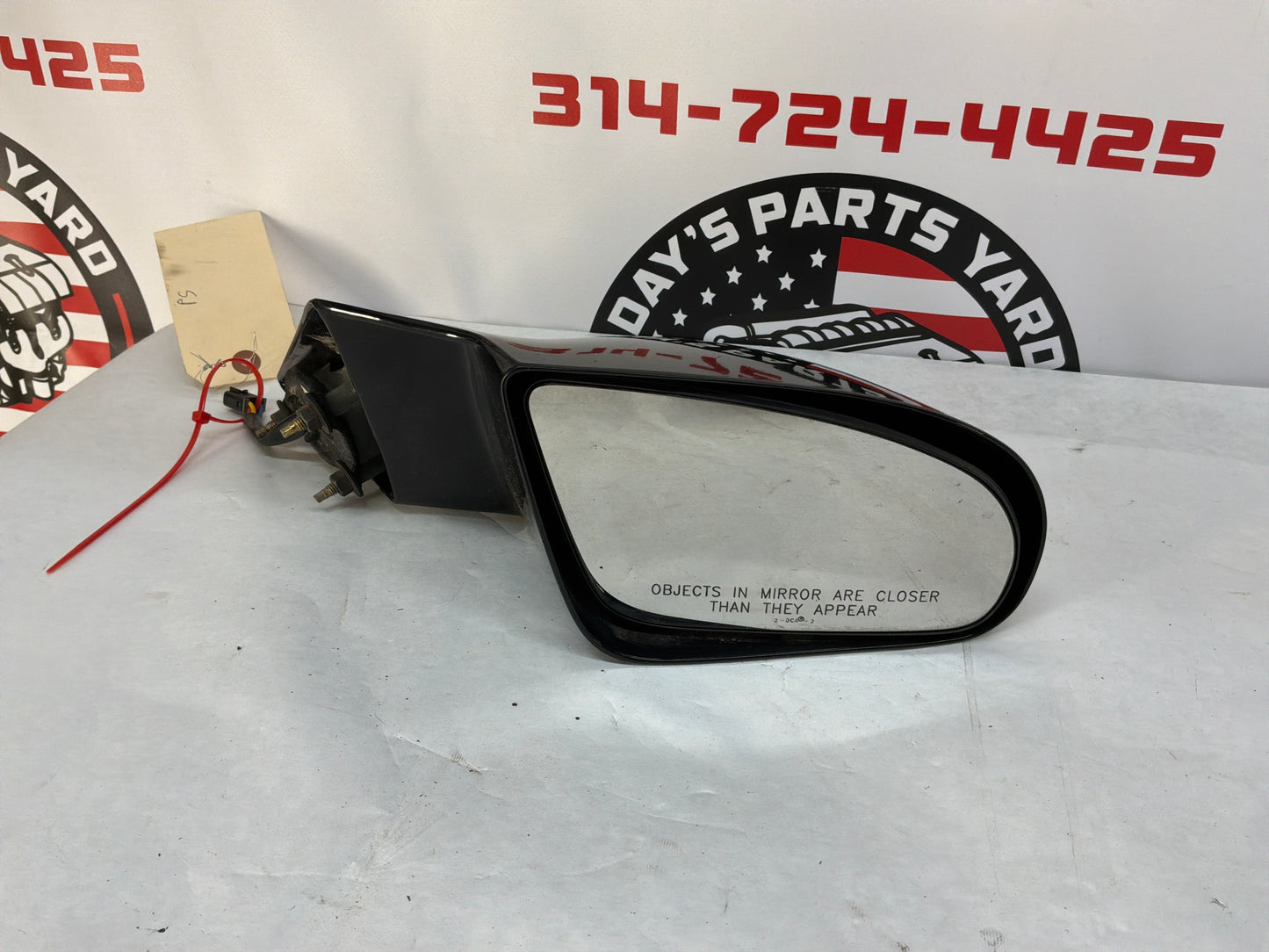 2002 Pontiac Trans Am WS6 RH Passenger Exterior Outside Electric Mirror Black OEM