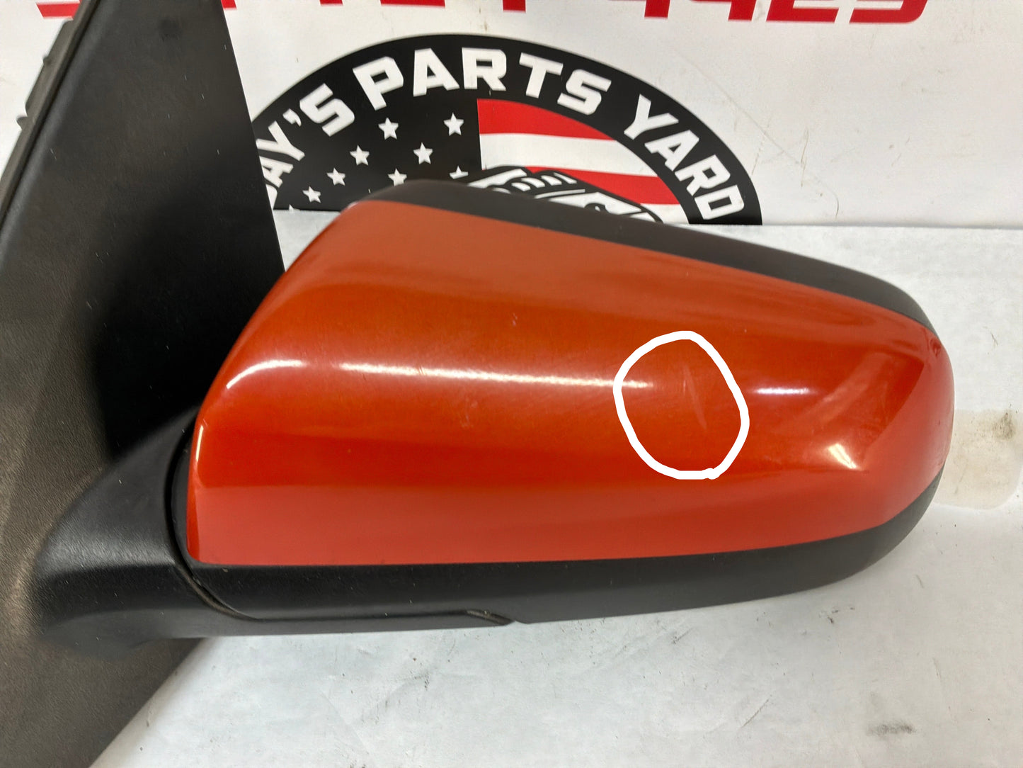 2008 Pontiac G8 Base LH Driver Exterior Out Side Mirror Black OEM