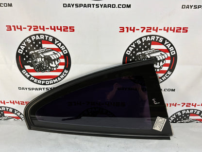 2005 Pontiac GTO RH Passenger Rear Quarter Window Glass OEM