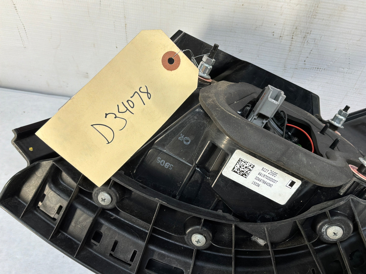 Lh tail light - Day's Parts Yard
