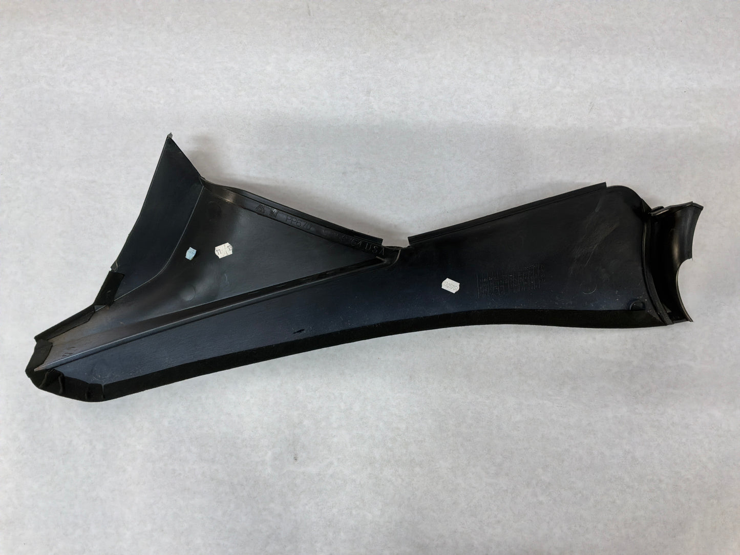 2006 Pontiac GTO RH & LH Console Interior Black Suede Trim Panels OEM