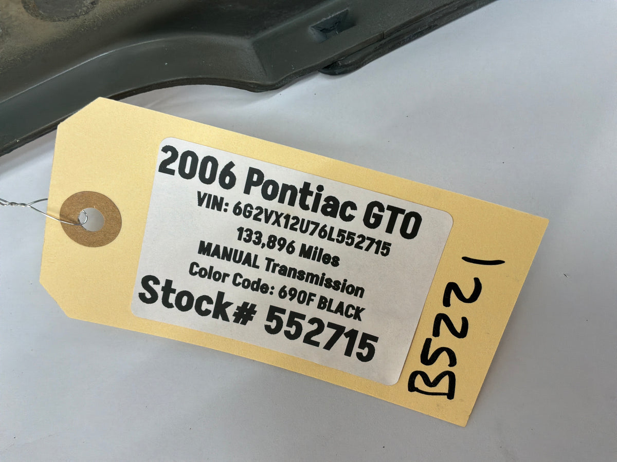 2006 Pontiac GTO RH & LH Hood Hinges Set OEM