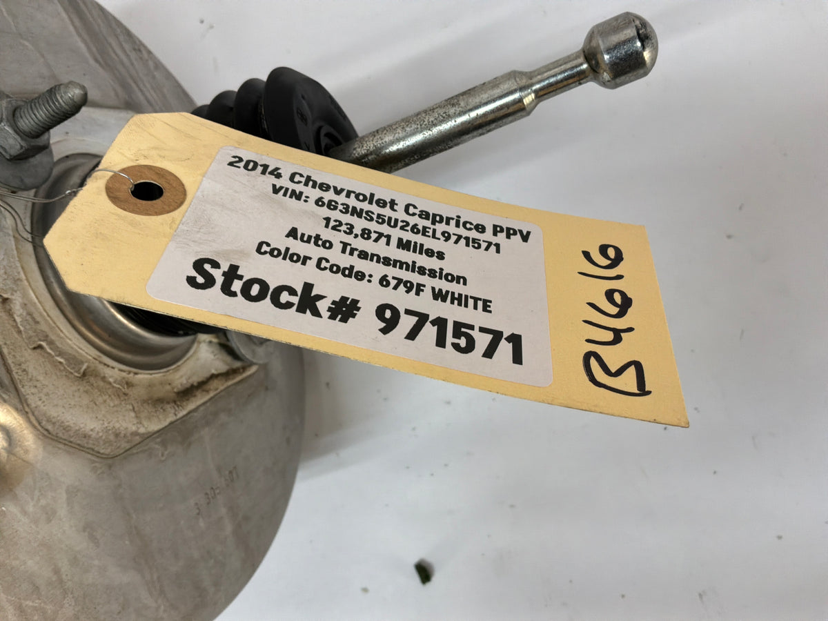 2014 Chevy Caprice PPV Brake Booster w/ Reservoir OEM