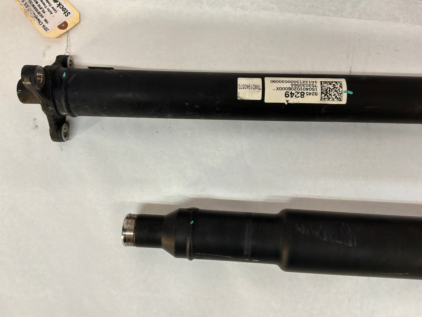 2014 Chevy SS Sedan Automatic Driveshaft Drive Shaft Propeller OEM
