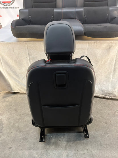 2013 Chevy Camaro ZL1 Seats Fronts & Rears Recaro Leather and Suede OEM