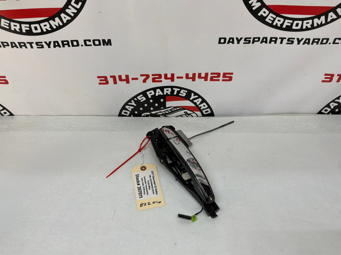 2017 Chevy SS Sedan RH Passenger Rear Exterior Door Handle OEM