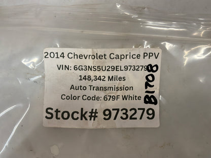 2014 Chevy Caprice PPV MAF Mass Air Flow Sensor OEM