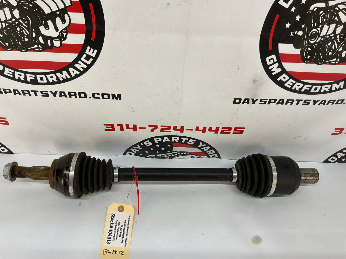 2002 Chevy Corvette C5Convertible RH Passenger CV Axle Half Shaft OEM