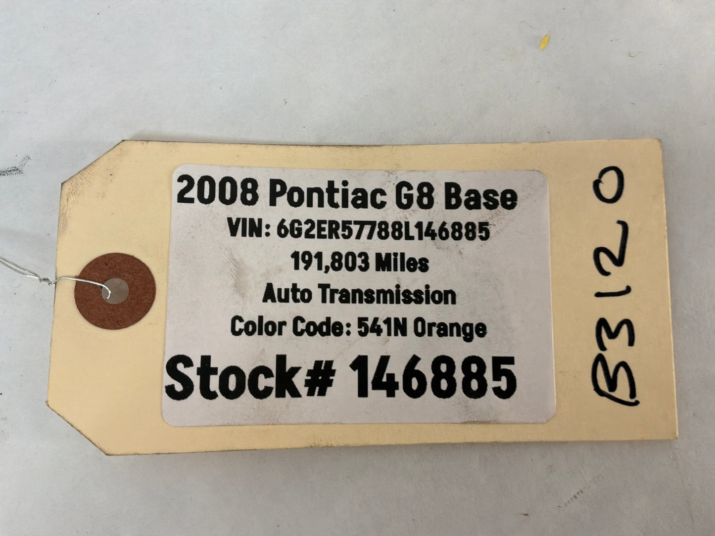 2008 Pontiac G8 Base Automatic Transmission Gear Shifter Linkage Rod OEM