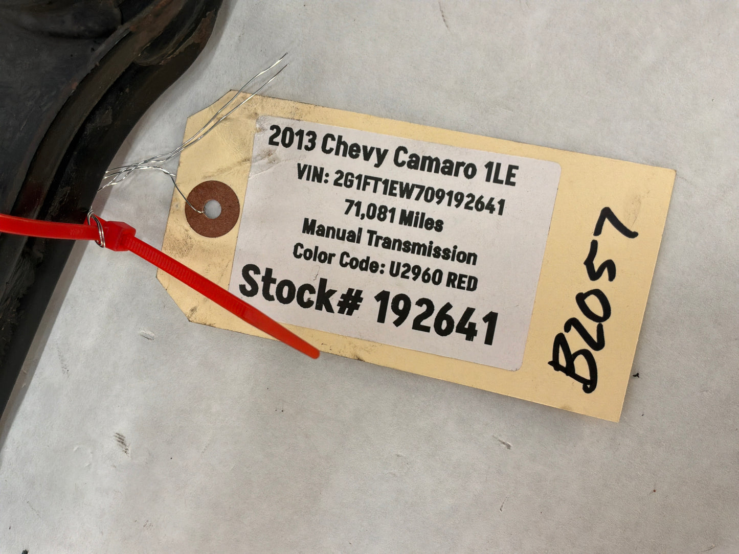 2013 Chevy Camaro 1LE LH Driver Rear Suspension Trailing Arm OEM