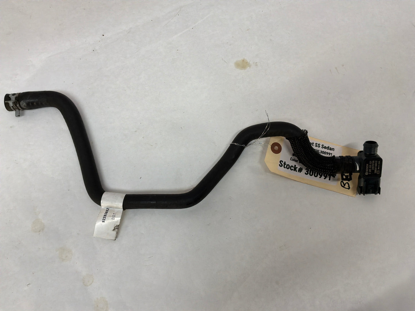 2017 Chevy SS Sedan Brake Booster Vacuum Hose Line Tube OEM