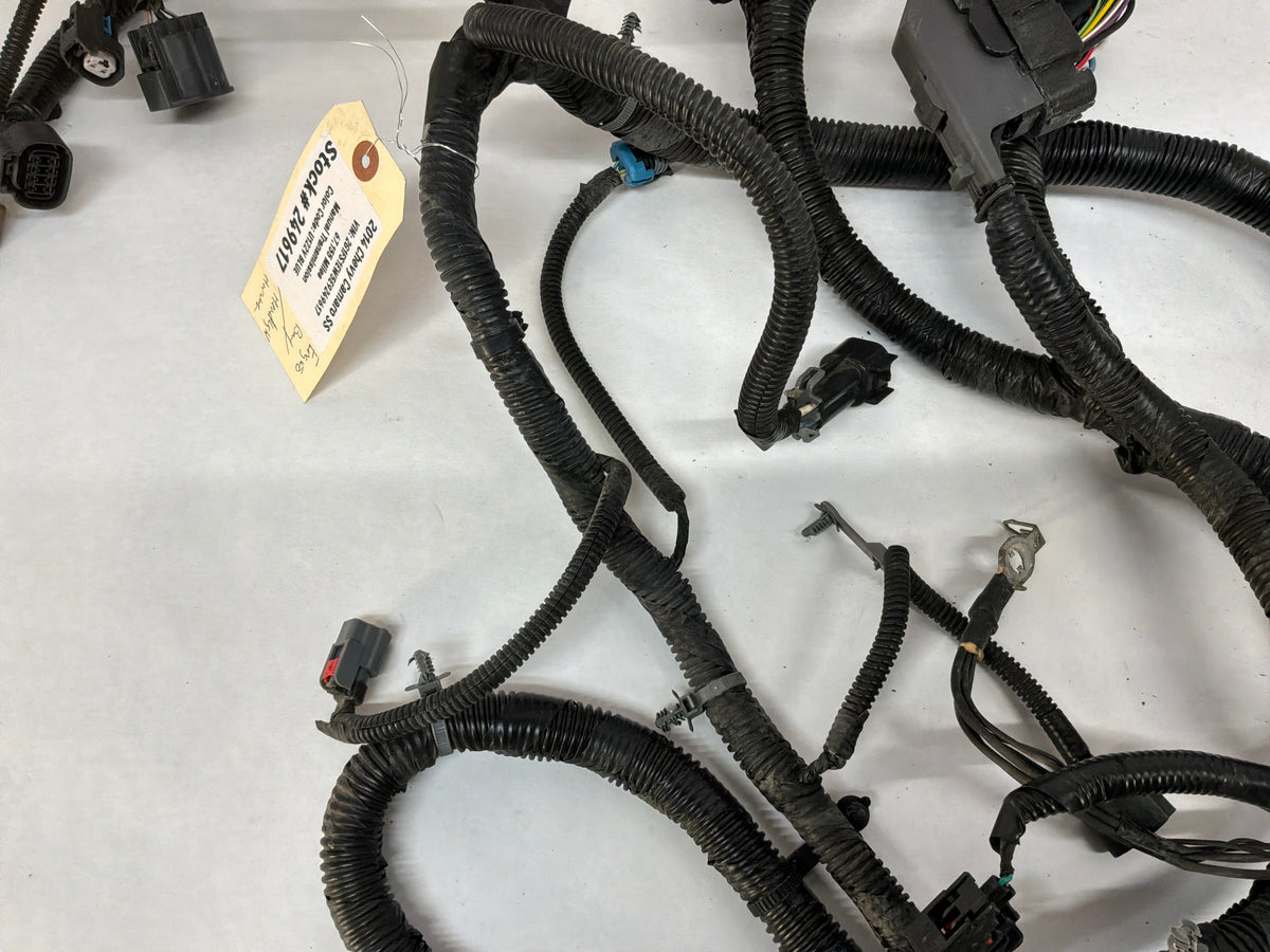 2014 Chevy Camaro SS Engine Bay Head Lamp Light Firewall Wire Wiring Harness OEM