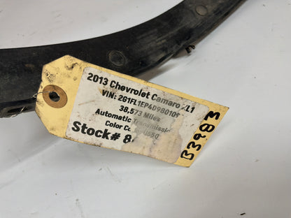 2013 Chevy Camaro ZL1 LH Driver Rear Bumper Mud Guard Trim OEM
