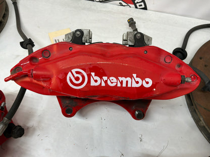 2017 Chevy SS Sedan Fronts and Rears Brembo Brake Calipers w/ Rotors OEM