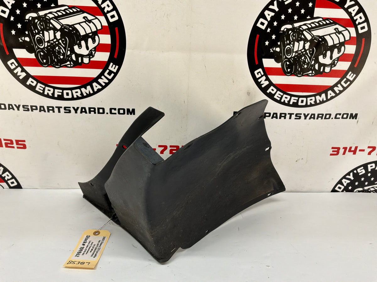 2002 Chevy C5 Corvette Wheelhouse Liner Splash Shield OEM