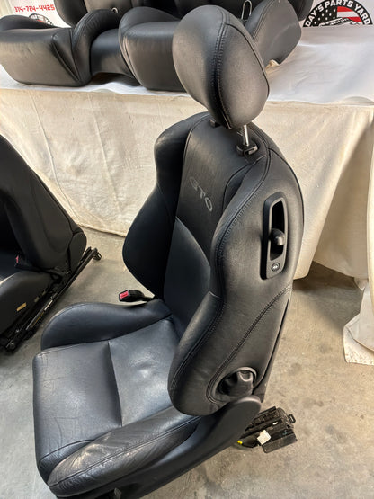 2005 Pontiac GTO Black Leather Front and Rear Seats Set OEM