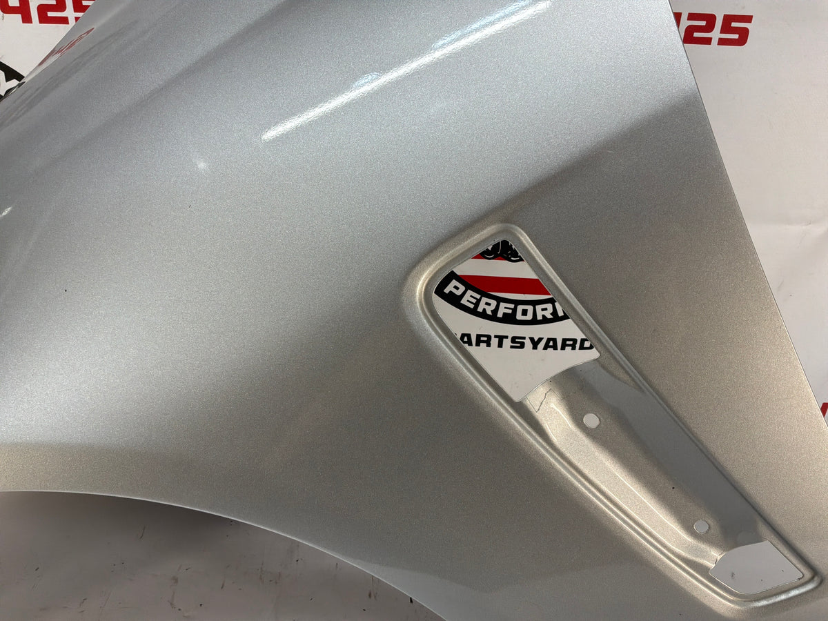 2014 Chevy SS Sedan LH Driver Front Fender Silver OEM