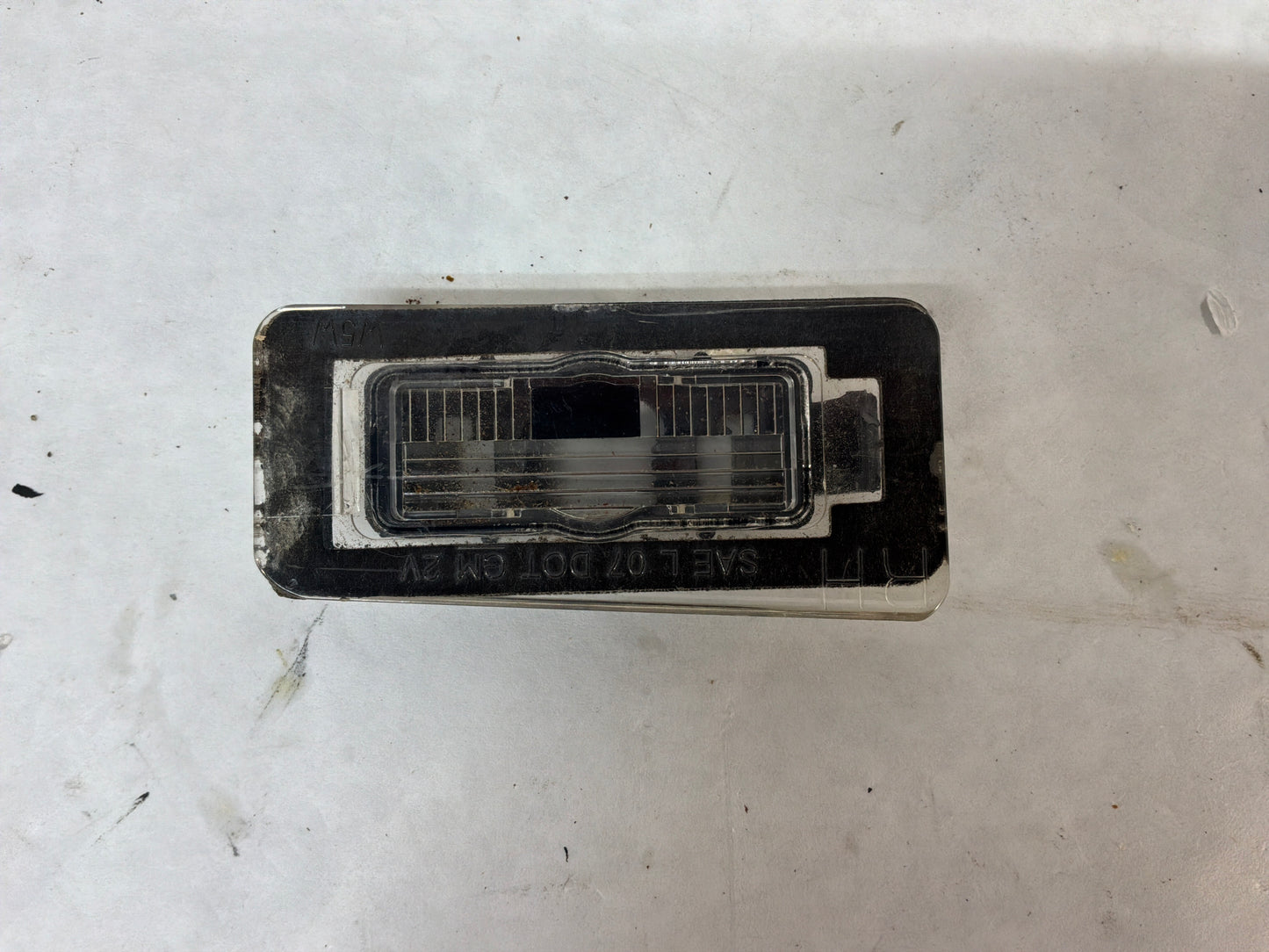 2008 Pontiac G8 GT Trunk Deck Lid License Plate Tag Lights Lamps Housings OEM
