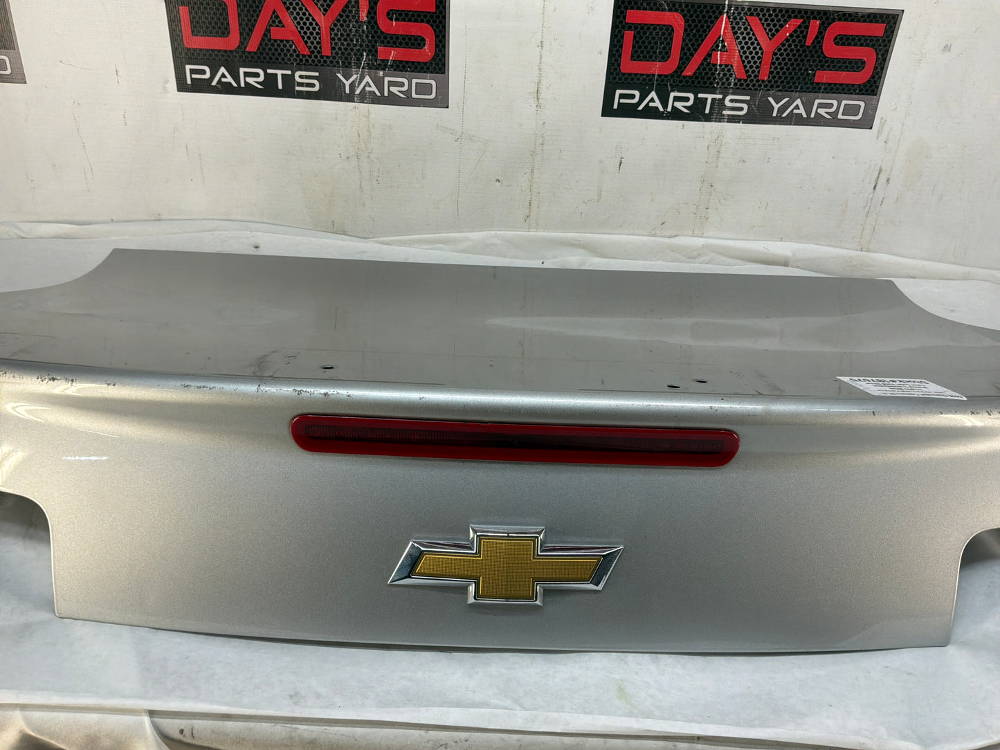 2015 Chevrolet Camaro SS 1LE Trunk Deck Lid Silver OEM