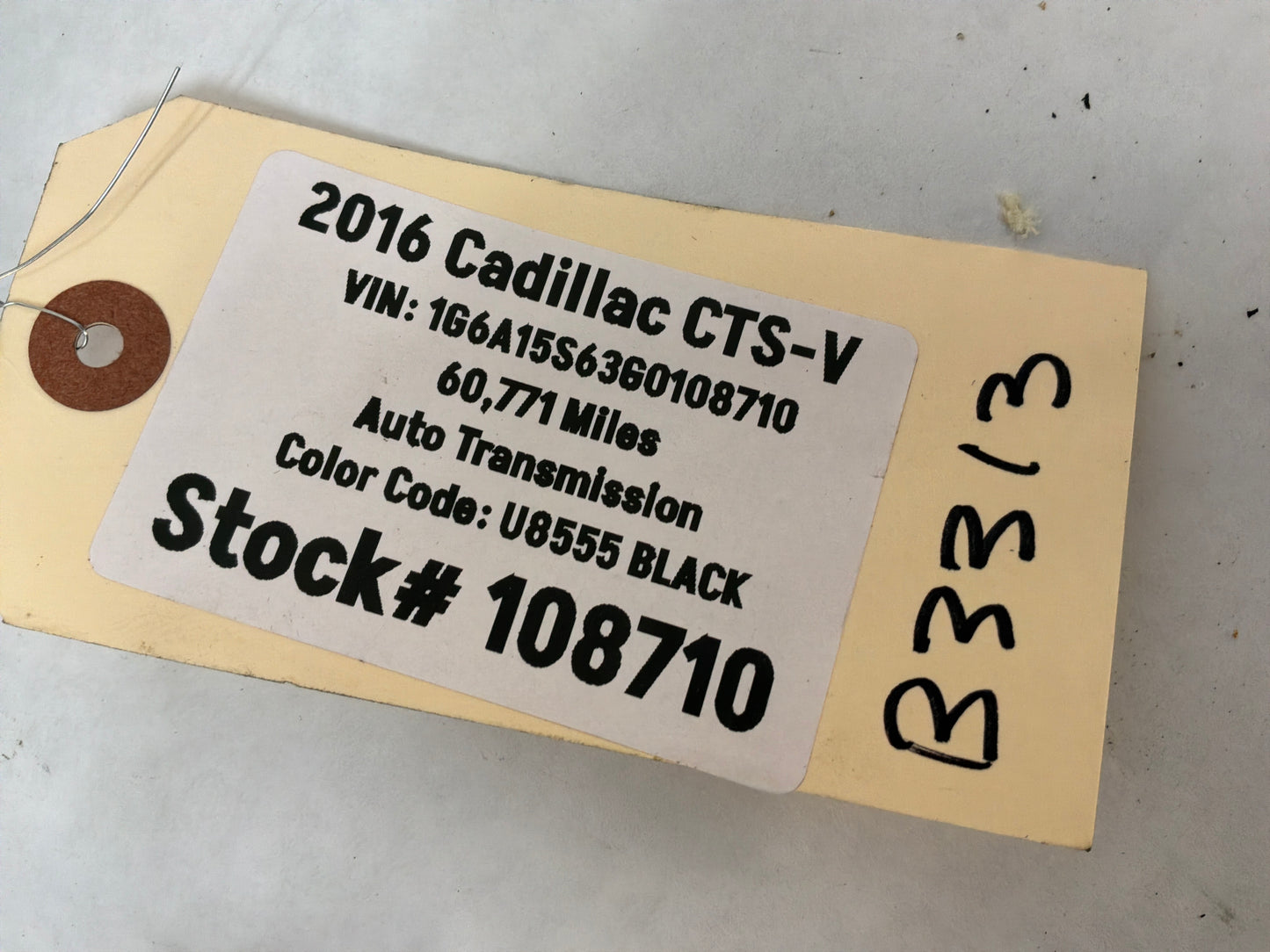 2016 Cadillac CTS-V LH Driver Front Window Regulator Motor OEM