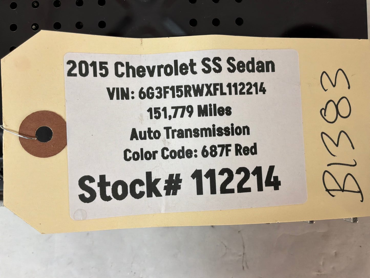 2015 Chevrolet SS Sedan Bose Speaker Amplifier OEM