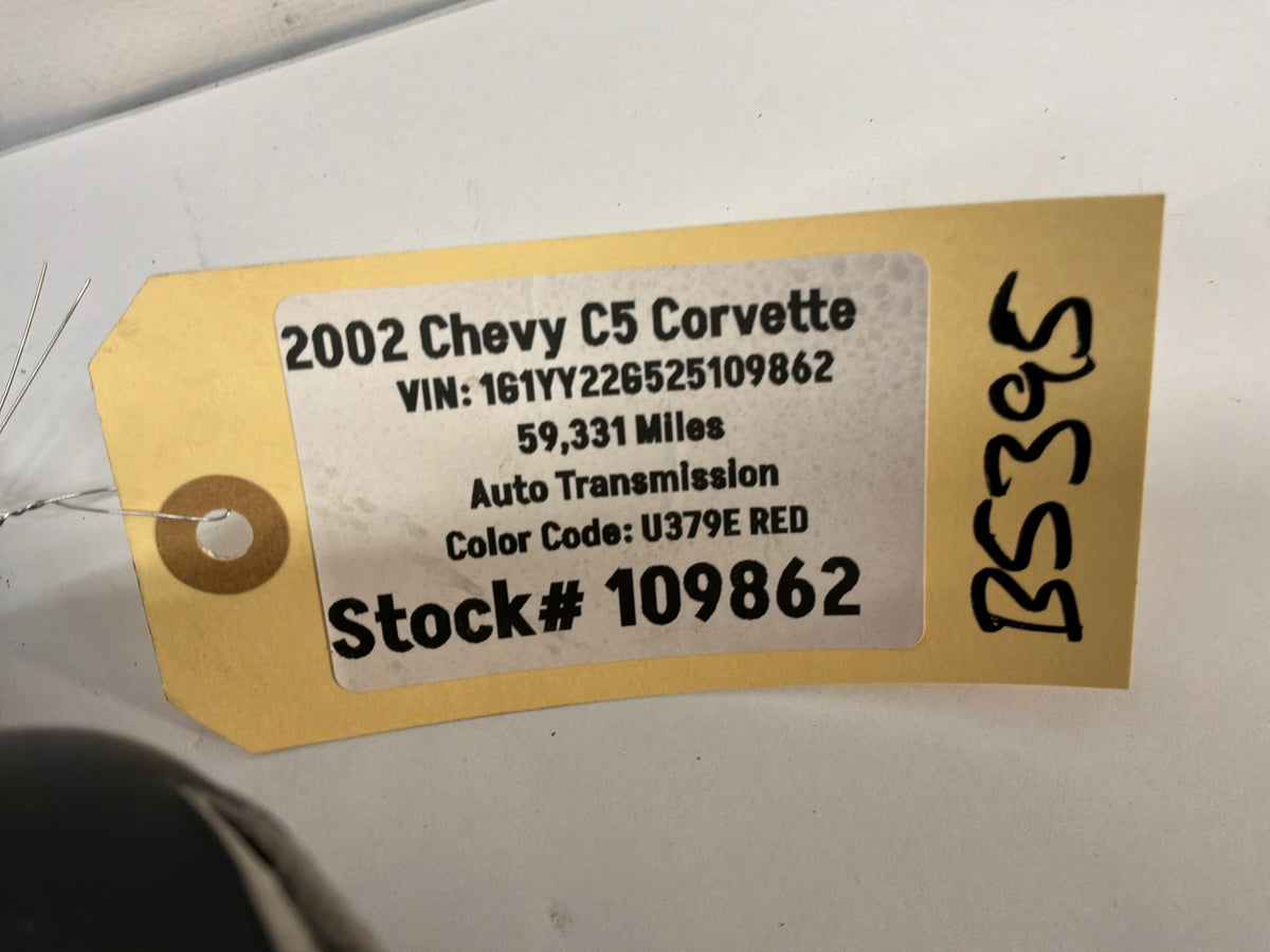 2002 Chevy C5 Corvette Lower Dash Panel Under Column Trim Knee Bolster OEM