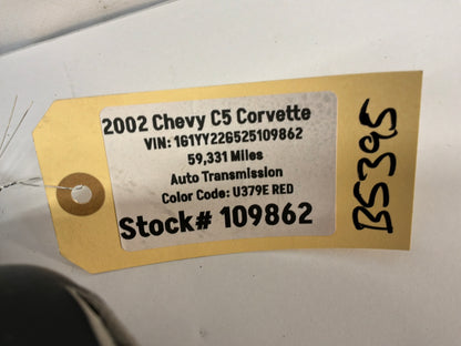2002 Chevy C5 Corvette Lower Dash Panel Under Column Trim Knee Bolster OEM