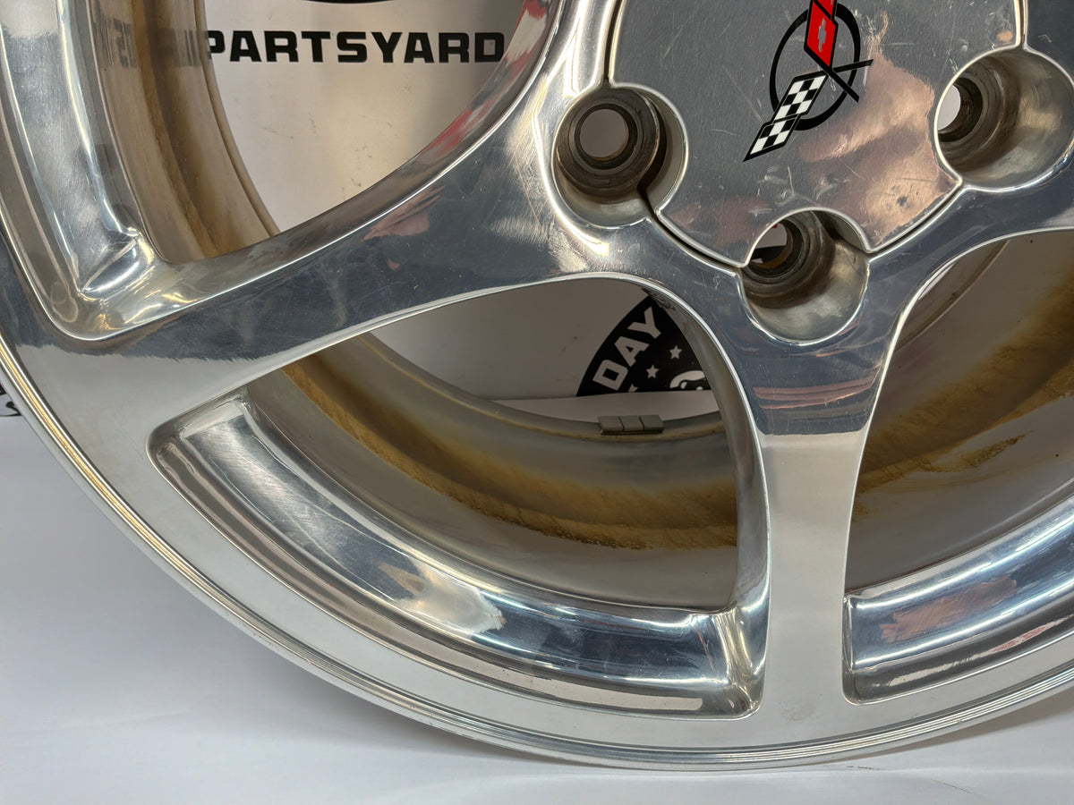2002 Chevy C5 Corvette 17x8.5 18x9.5 Factory OEM Wheels Rims
