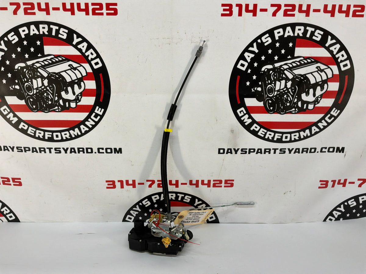 2009 Cadillac CTS-V RH Passenger Rear Door Lock Actuator OEM
