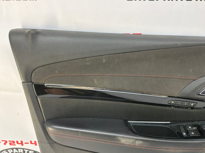 2017 Chevy SS Sedan LH Driver Front Interior Door Panel Trim OEM