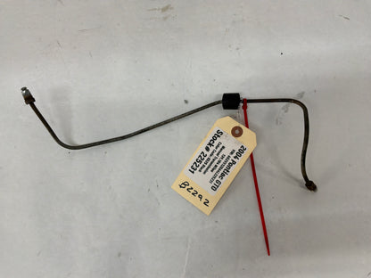 2004 Pontiac GTO RH Passenger Rear Suspension Control Arm Hard Brake Line Tube Hose OEM