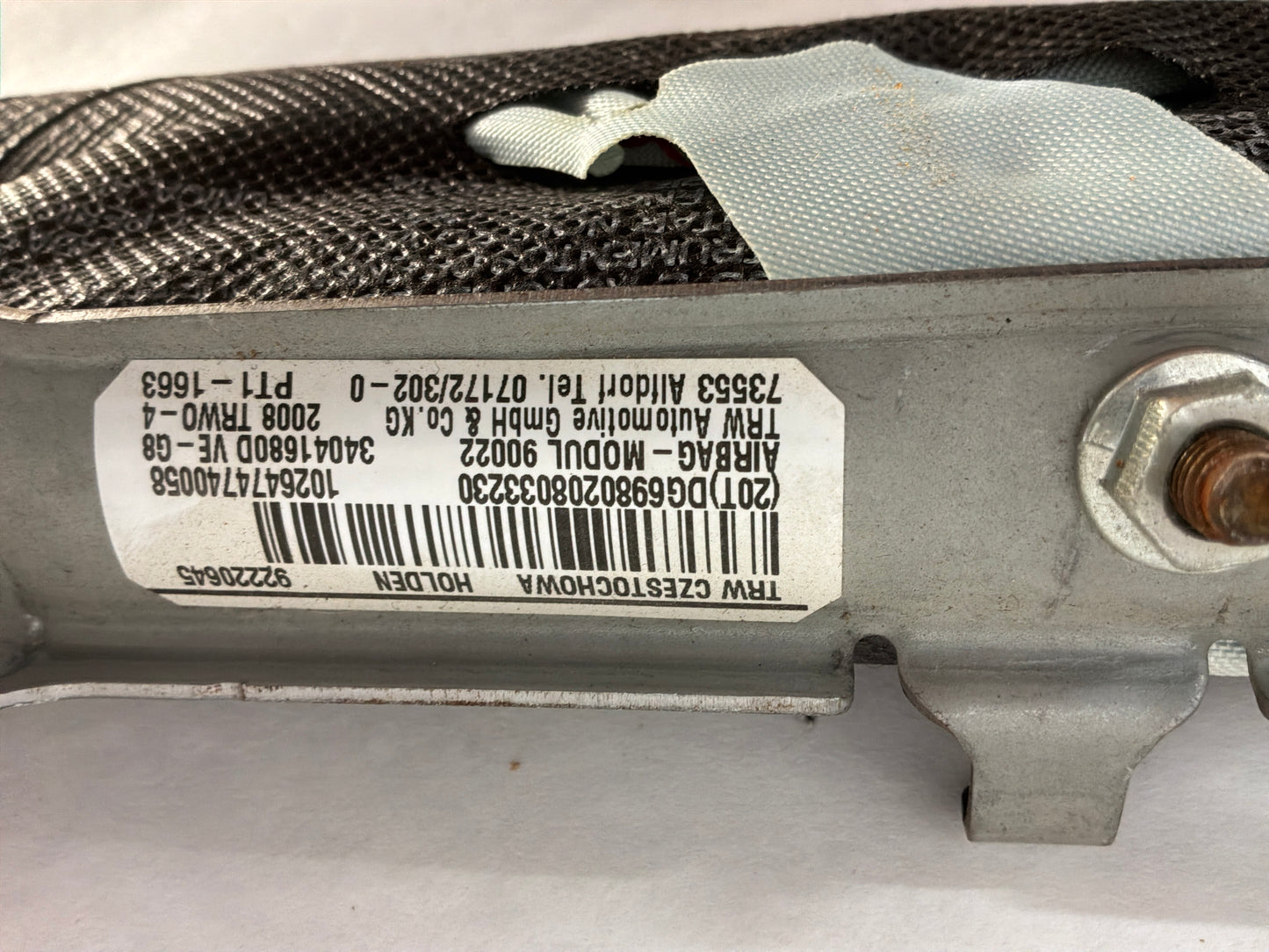 Curtain airbags - Day's Parts Yard