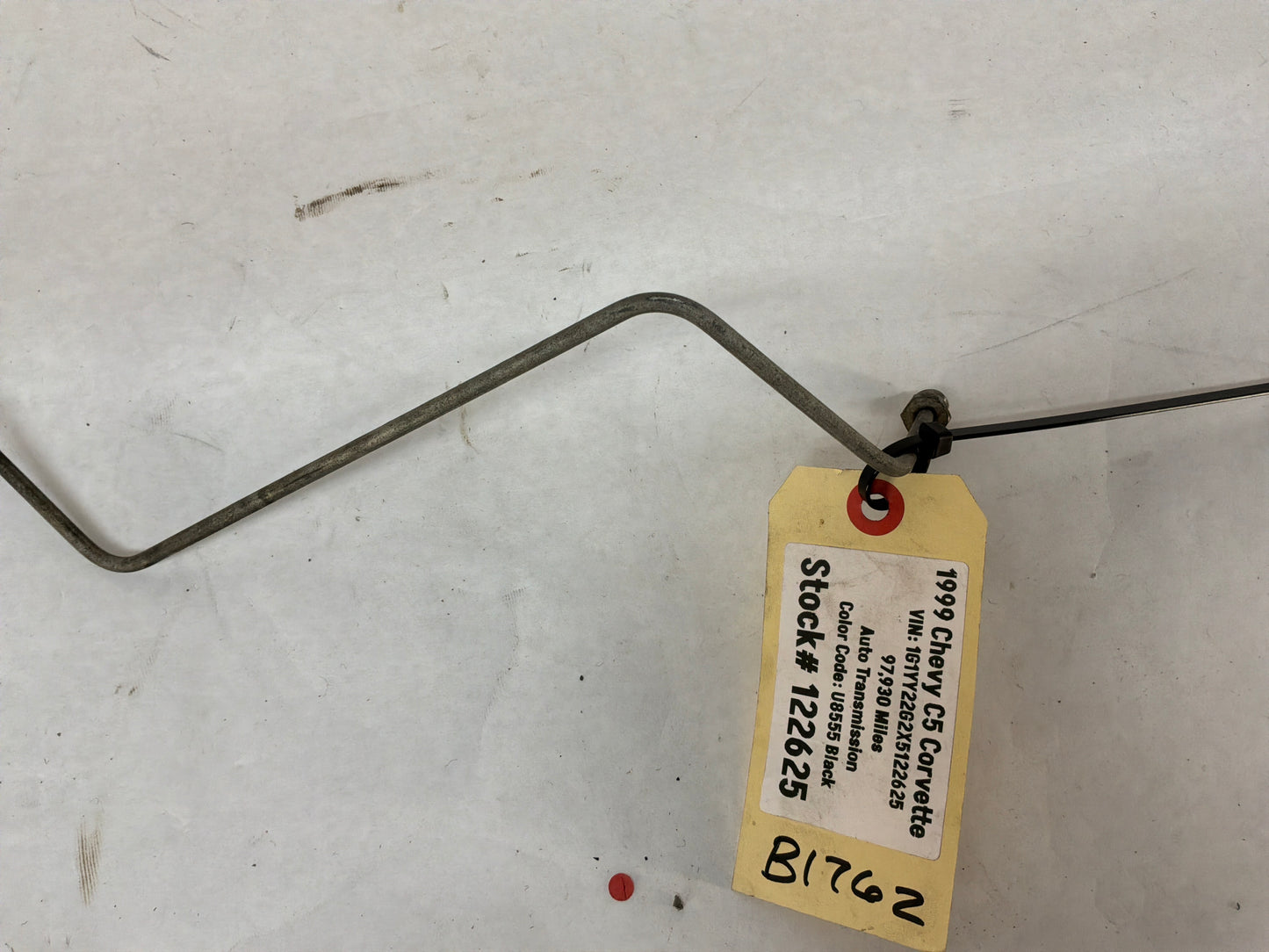 1999 Chevy C5 Corvette Rear Cradle Hard Brake Line OEM