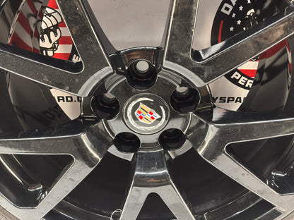2012 Cadillac CTS-V 19x10.5 Factory OEM Rear Wheel Rim & Tire