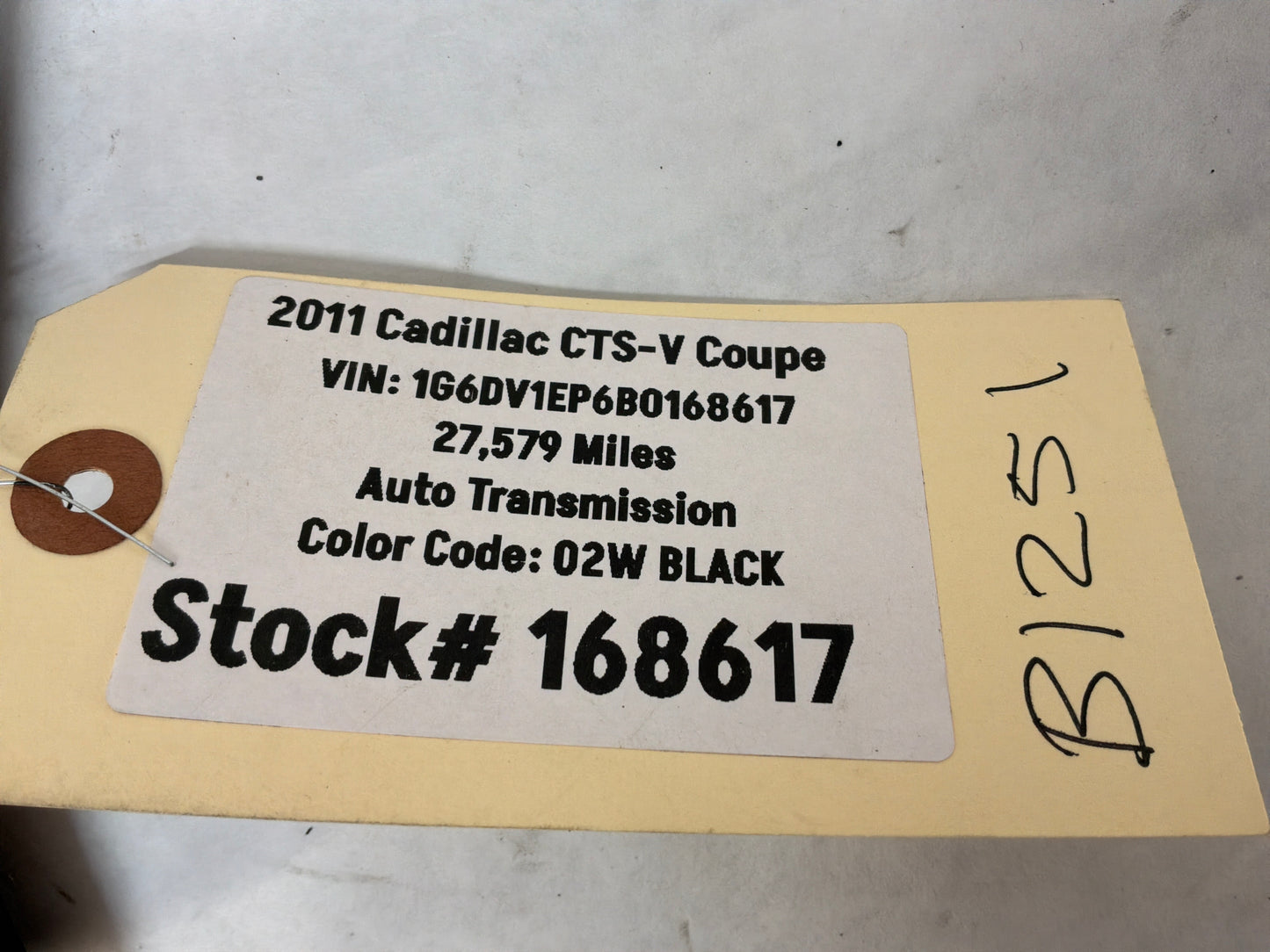 2011 Cadillac CTS-V Coupe Applique Dash Trim Panel Cover OEM
