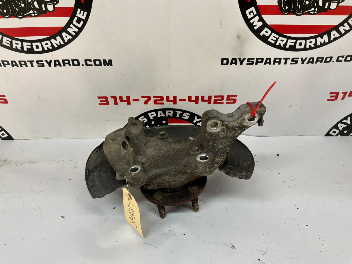 2014 Chevy Caprice PPV RH Passenger Front Suspension Hub Knuckle Spindle Wheel Bearing Assembly OEMPassenger Front Suspension Hub Knuckle Spindle Wheel Bearing Assembly OEM