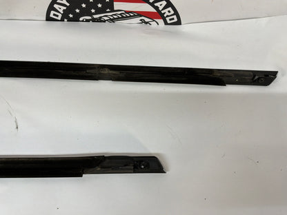 2009 Cadillac CTS-V Front & Rear Door Window Belt Molding Trim OEM
