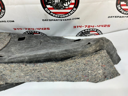 2002 Chevy C5 Corvette Convertible LH Driver Front Floor Carpet OEM